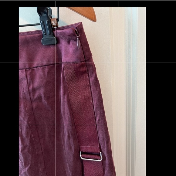 Public School Sana Belt Side Detail Silk Skirt - Picture 10 of 16